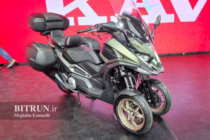 کیمکو CV3 550 موتورسیکلت پلاک ملی 550 سی‌سی