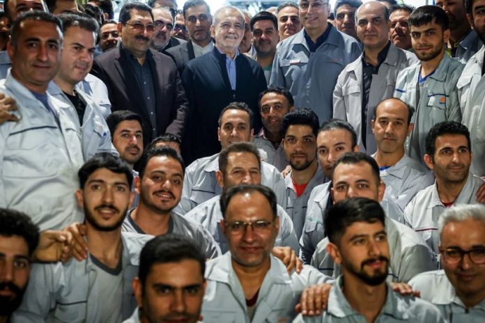 بازدید رئیس‌جمهور از سایپا