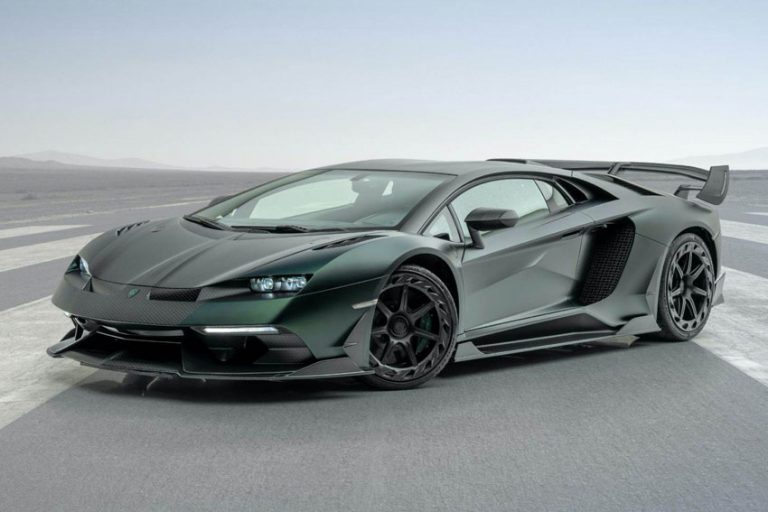 منصوری لامبورگینی اونتادور Lamborghini Aventador SVJ