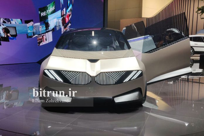 ب ام و i Vision خودروی شهری قابل بازیافت