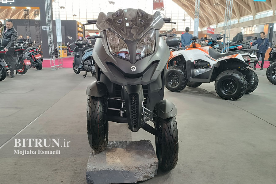 Quadro اولین موتورسیکلت ۴۰۰ سی سی پلاک ملی