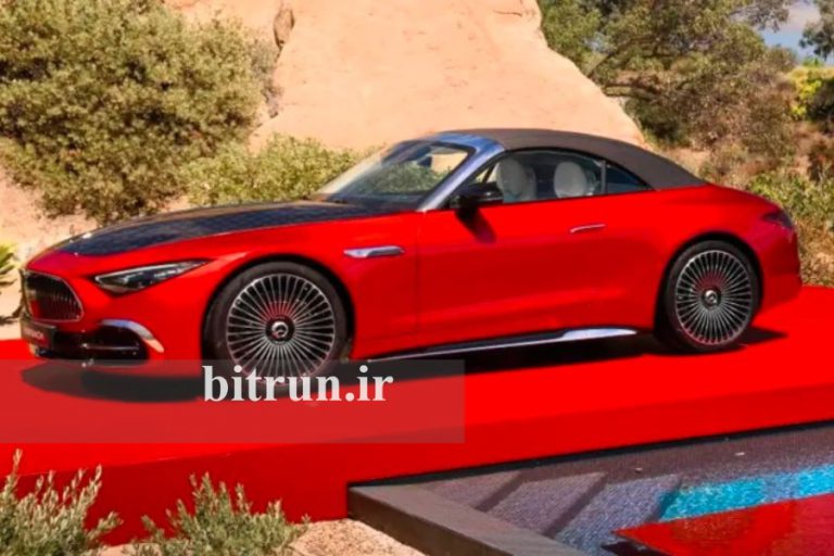 لوکس ترین بنز دونفره میباخ SL 680