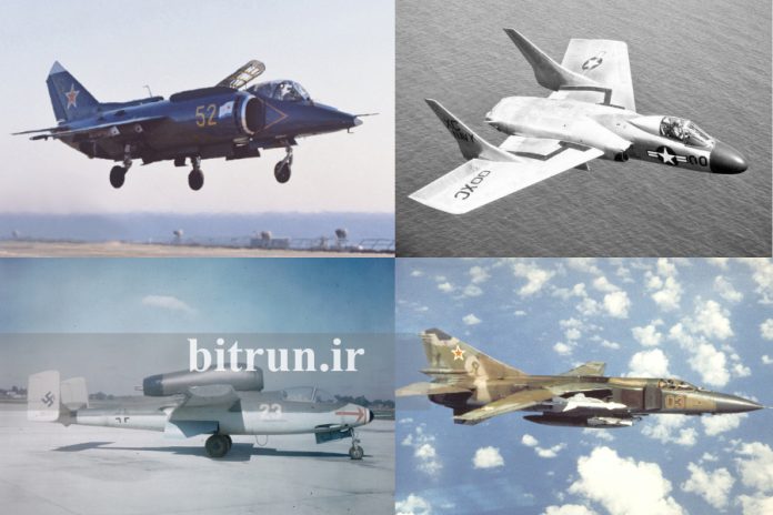 ۵ بدترین جت جنگنده در تاریخ هوانوردی