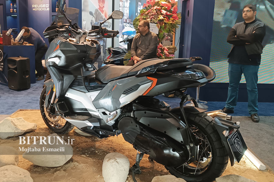 اسکوتر پژو XP400 اولین اسکوتر آفرودی شاسی مستقل