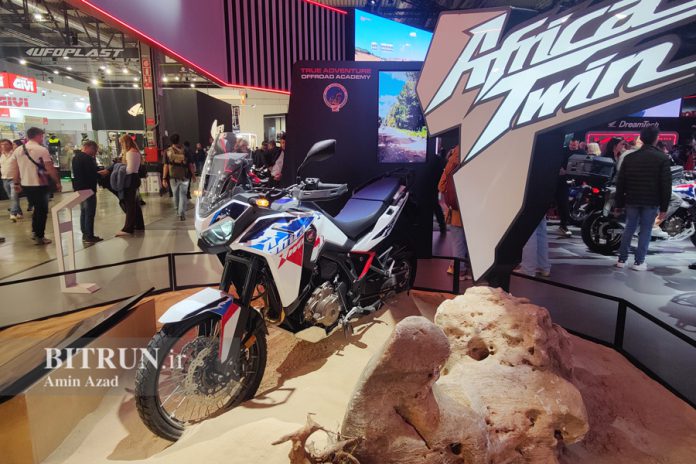 هوندا تویین آفریکا CRF1100L با تعلیق الکترونیکی